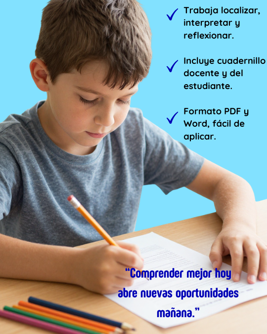 Ensayo Impulso Lector 2° básico: Comprensión lectora