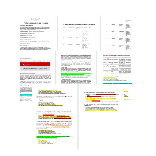 III° a IV° - Comprensión Lectora "Legislación Graffiti"