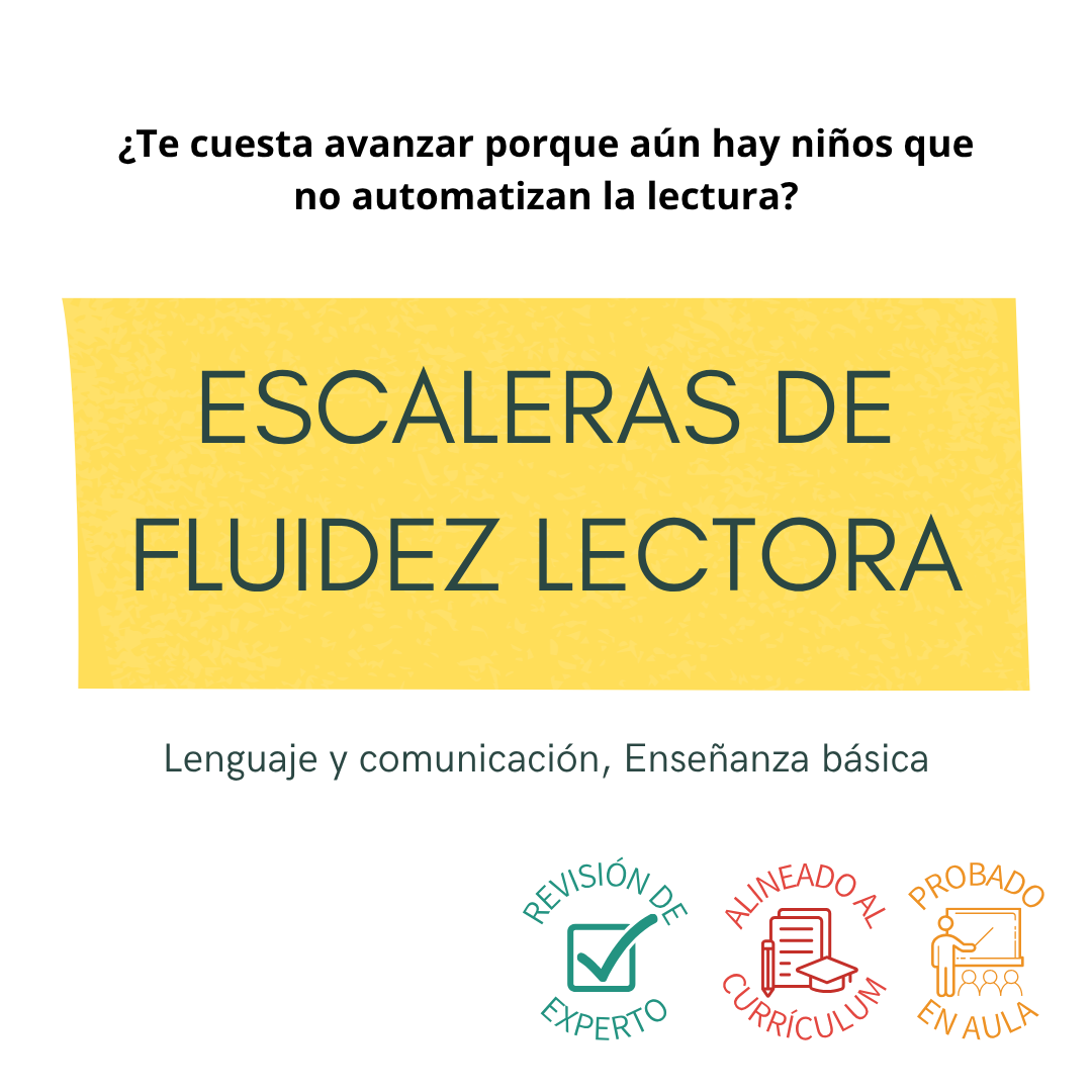 1° a 2° - Escaleras de Fluidez Lectora (15 páginas)