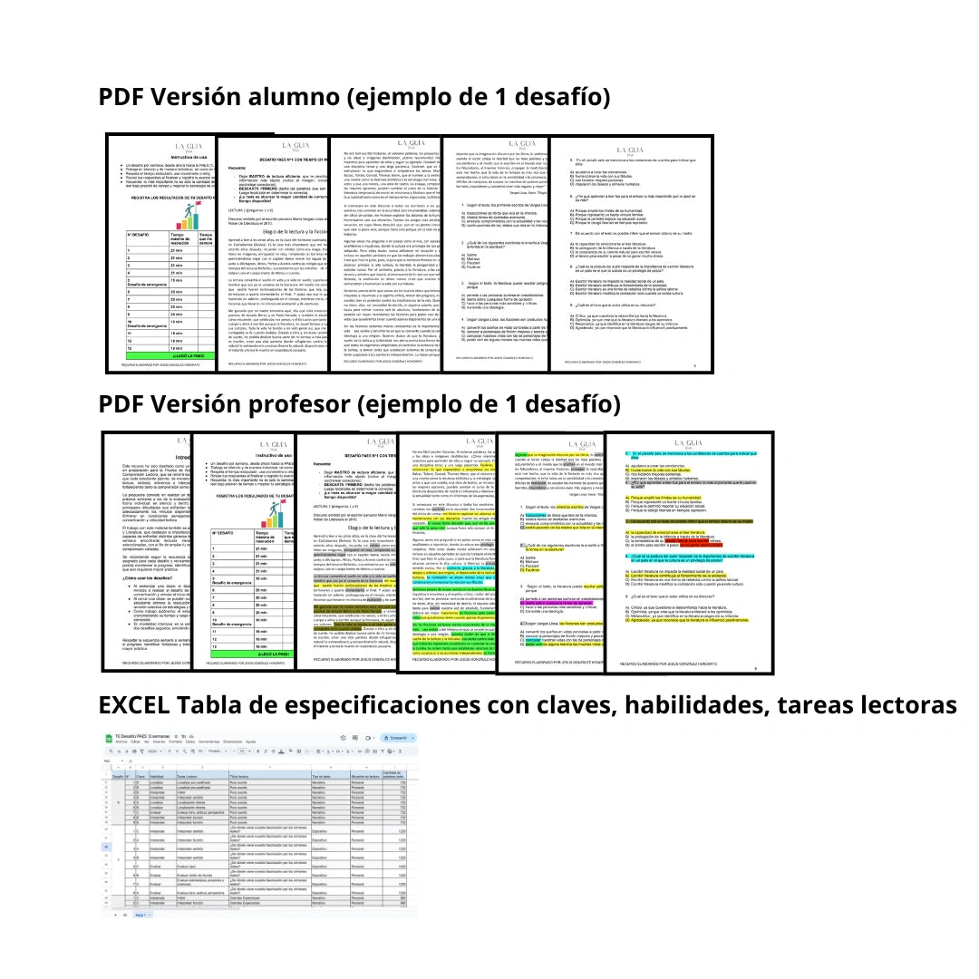 III° a IV° - Llega a la PAES con seguridad y estrategias reales desde tus clases (72 páginas)