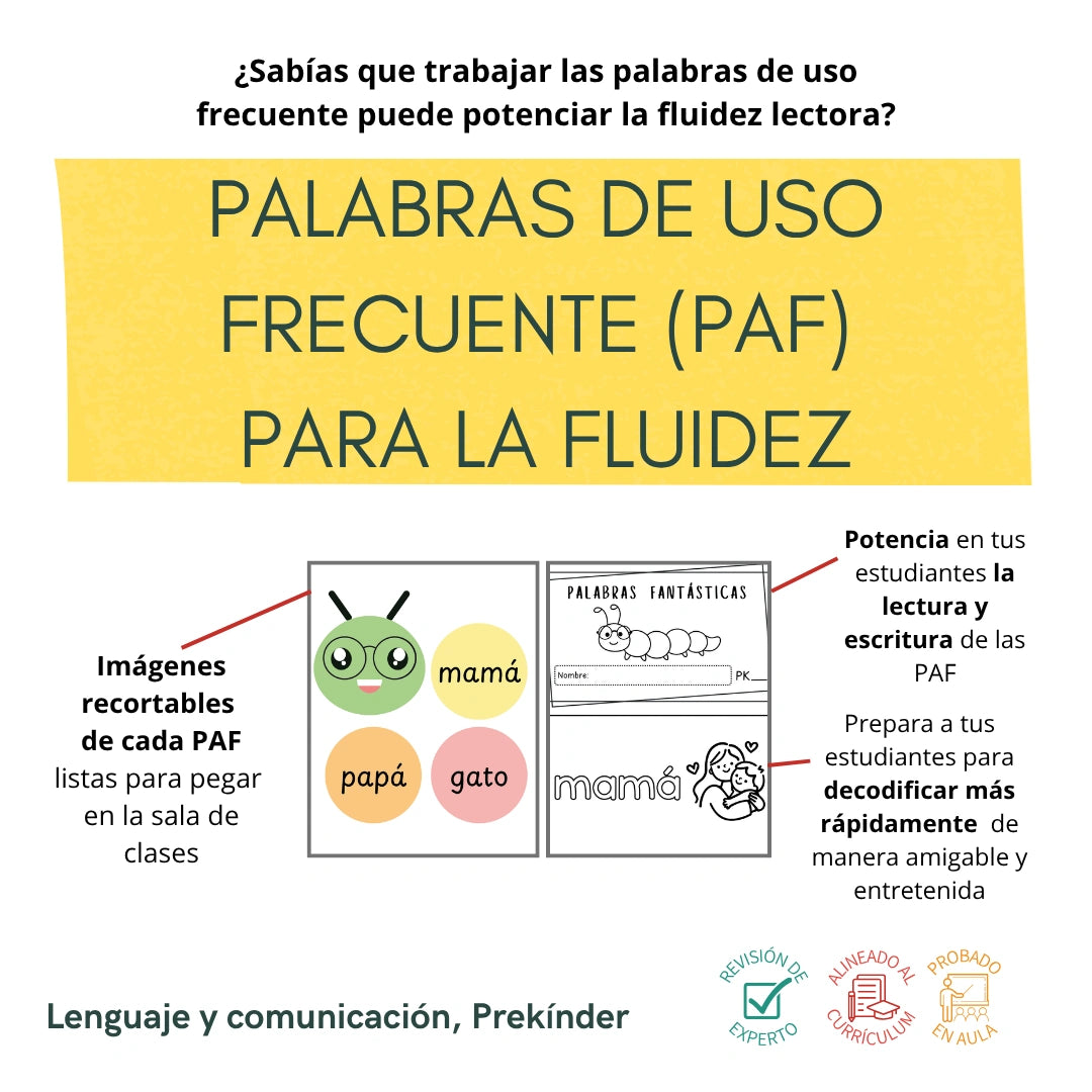 PK - Palabras de uso frecuente (31 páginas)