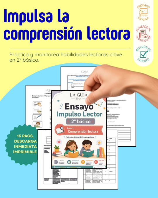 Ensayo Impulso Lector 2° básico: Comprensión lectora