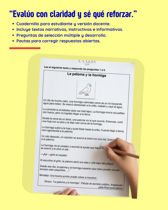 Ensayo Impulso Lector 2° básico: Comprensión lectora