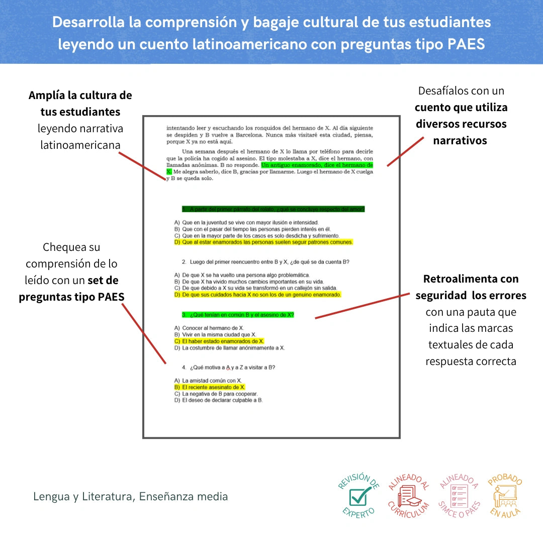 III° a IV° Comprensión lectora "Llamadas Telefónicas"