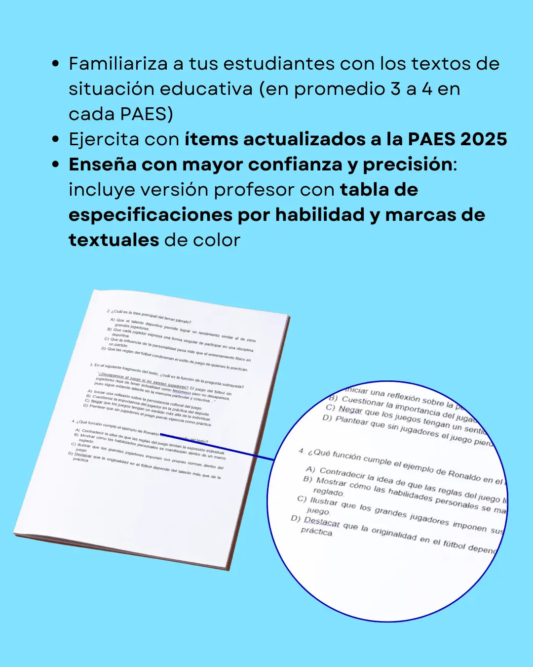 III° a IV° Comprensión Lectora "Juegos y Deportes..."