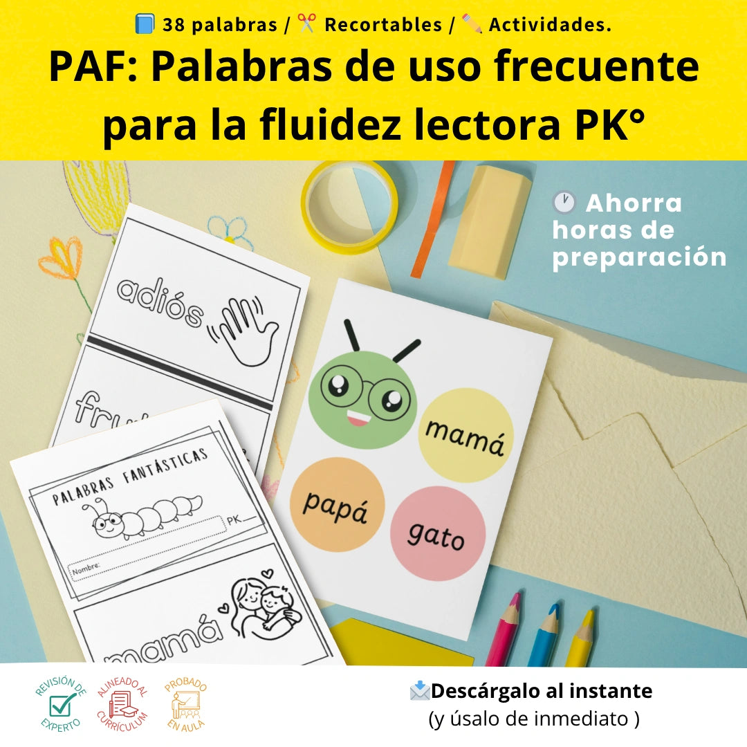 PK - Palabras de uso frecuente (31 páginas)
