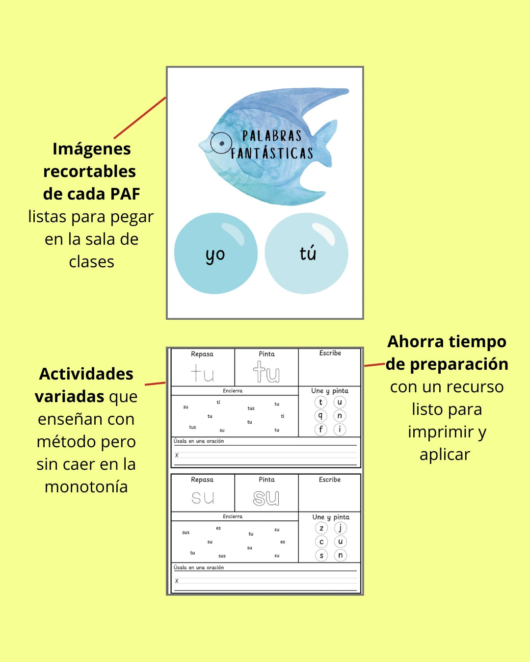 1° - Palabras de uso frecuente (35 páginas)